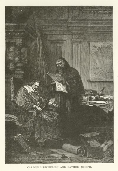 Cardenal Richelieu y el Padre Joseph de American School